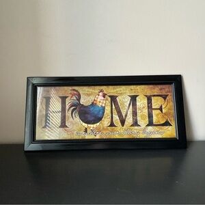 $5 ADD ON Rooster ‘Home: Where Your Story Begins’ Wall Hanging